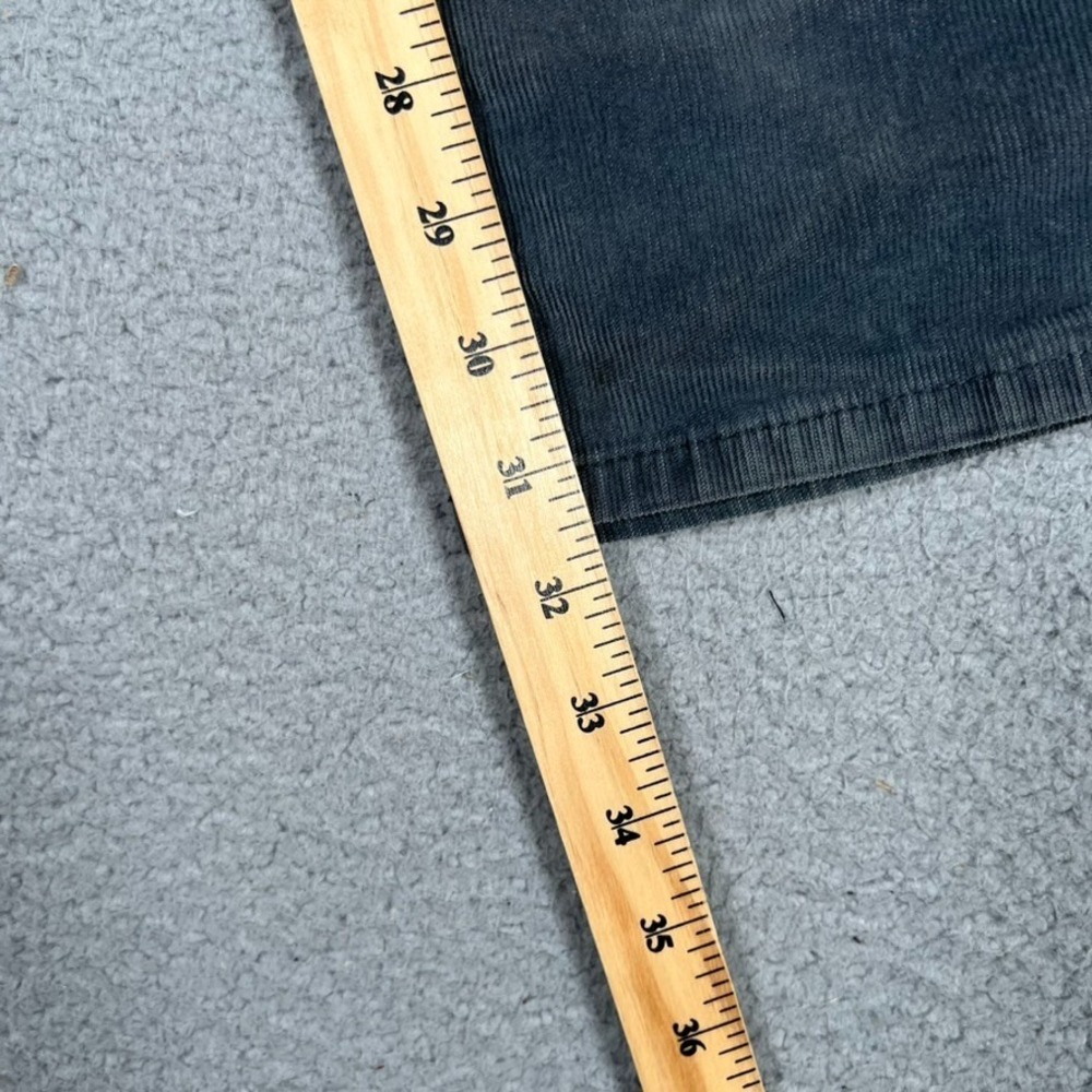 Marine Layer Pants Mens 30x32 Gray Cambridge Corduroy Slim Straight Casual Logo - Picture 8 of 11